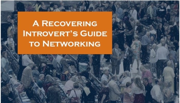 VETS2INDUSTRY | A group of people with text overlay - A recovering introvert's guide to networking